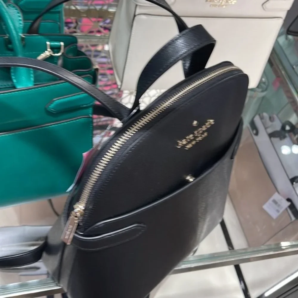 Kate Spade Staci Dome Backpack Black - Picture 4 of 16